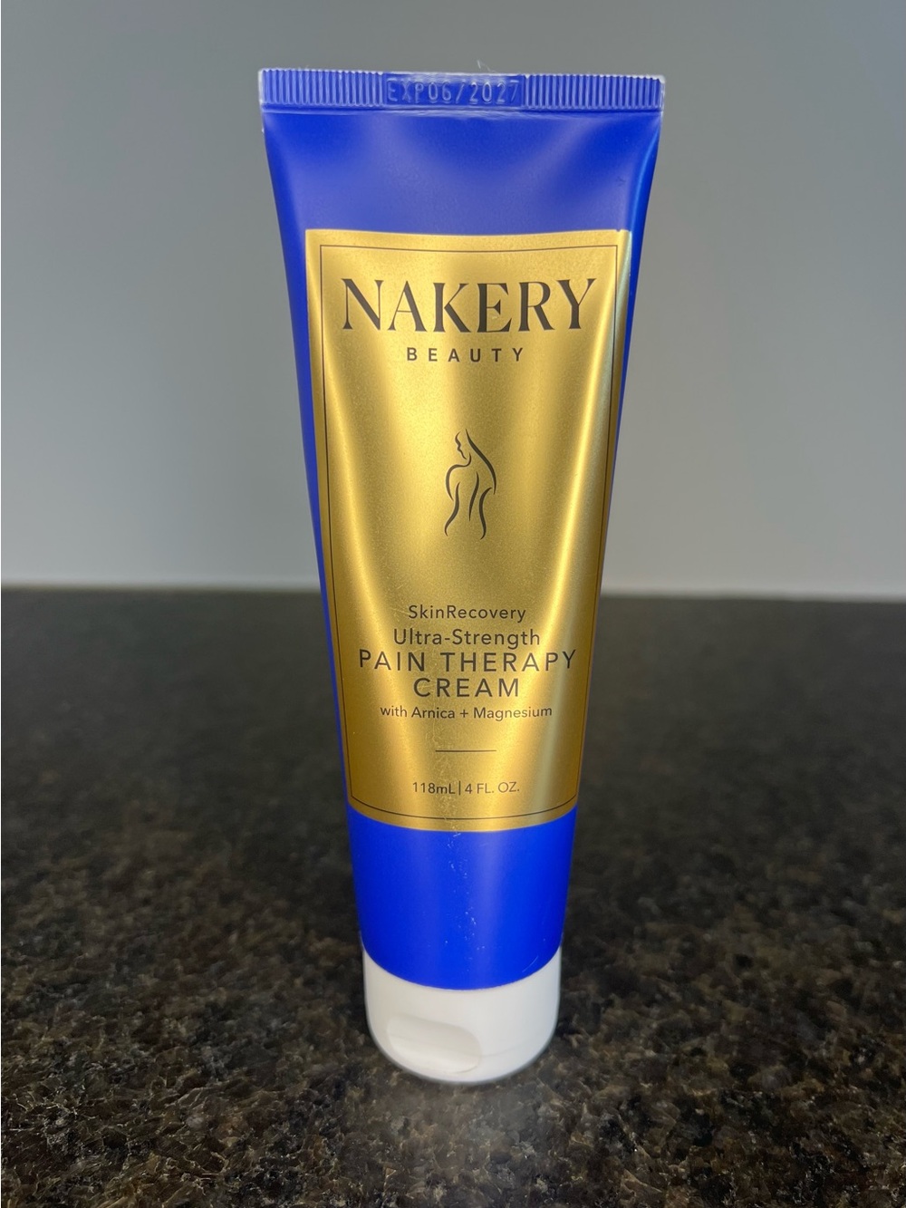 Nakery SkinRecovery Ultra Strength Pain Therapy Cream 4 Fl Oz - BRAND NEW SEALED
